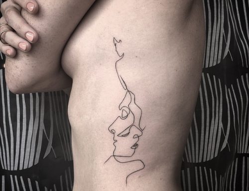 NUOVA TENDENZA MINIMAL: I SINGLE LINE TATTOO